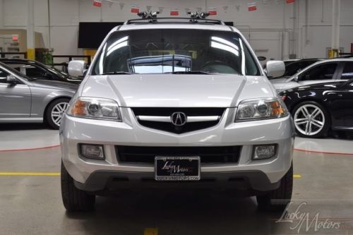 2005 acura mdx awd touring, one owner, heated seats, sat, bike rack