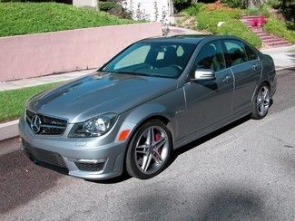 2012 mercedes-benz c63 amg, development package, factory warranty, 7400mi.