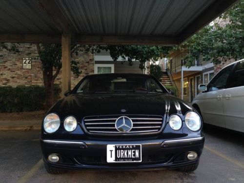 2002 mercedes-benz cl600 base coupe 2-door 5.8l