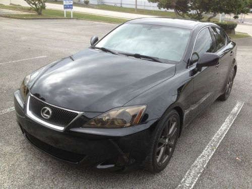 2008 lexus is 250 4dr sedan sport rwd auto must see