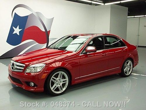 2009 mercedes-benz c300 sport p1 htd seats sunroof 28k texas direct auto