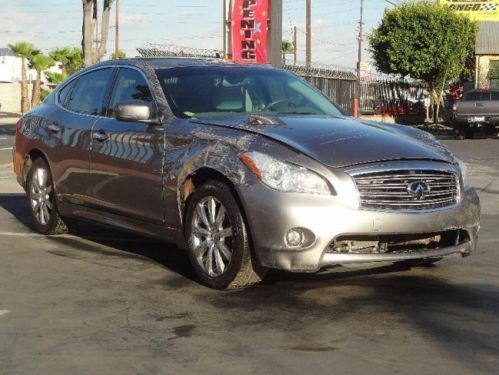 2011 infiniti m37x damaged salvage rebuilder runs!! priced to sell wont last!!