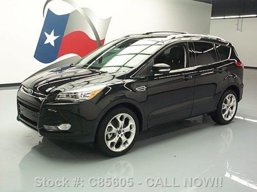 2013 ford escape titanium ecoboost htd leather nav 3k! texas direct auto