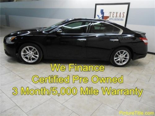 09 maxima sv sport leather sunroof backup camera warranty we finance texas