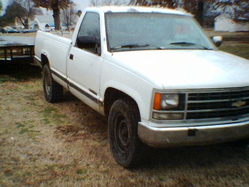 1992 chevrolet cheyenne  3500  1 ton truck