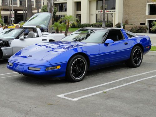 1994 chevrolet corvette coupe - admiral blue/black