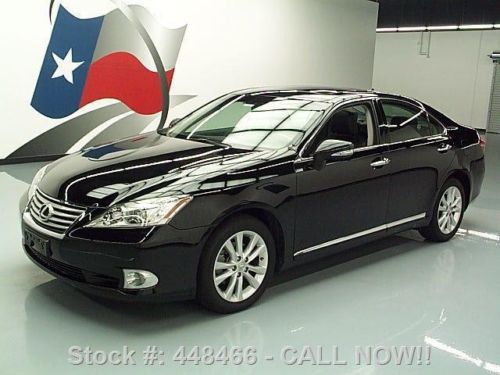 2011 lexus es350 sunroof vent seats one owner 29k miles texas direct auto