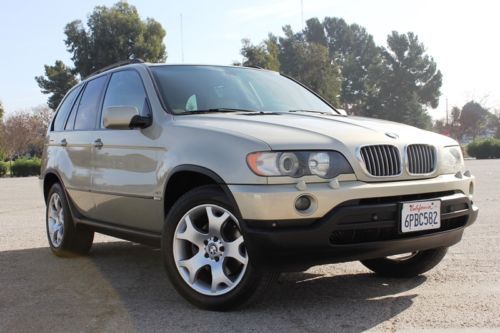 2001 bmw x5 4.4 l luxury sport utility suv navi system xenon light