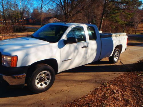 Gmc sierra 1500 extended cab work truck