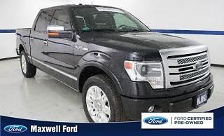 13 ford f150 platinum 4x2, navigation, sunroof, certified preowned 1 owner