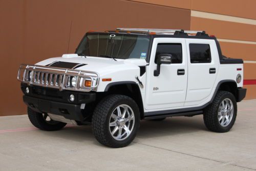 Luxury pckg chrome pckg nav/rear cam 22inch chrome wheels 2007 h2 sut hummer 4x4