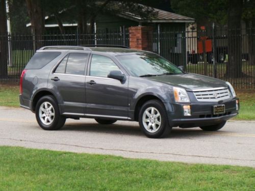 2008 cadillac srx rwd gray grey leather 3rd row sunroof bose audio ship assist