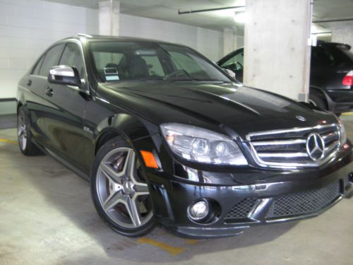 2008 mercedes-benz c63 amg base sedan 4-door 6.3l