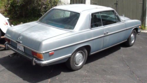 1972 mercedes 250c.  complete california car.  good mechanical condition.