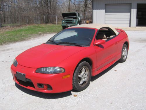 1999 mitsubishi eclipse spyder    low miles!!!