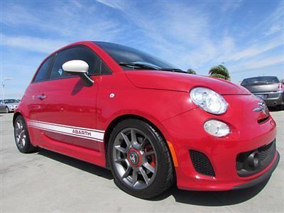 Find used 2013 Fiat 500 Abarth 2 door coupe red 10k miles in Anaheim ...