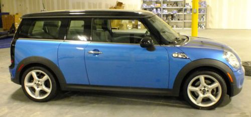 2010 mini cooper clubman s laser blue