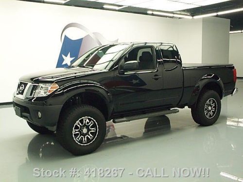 2012 nissan frontier king cab lifted 5-spd soft tonneau texas direct auto