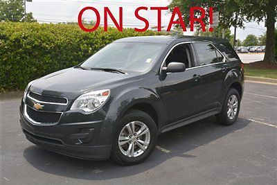 Chevrolet equinox ls low miles automatic 2.4l 4 cyl engine ashen gray metallic