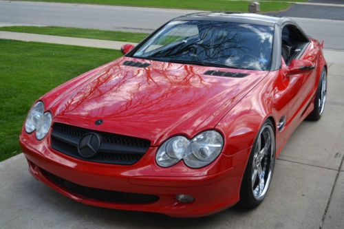 2003 mercedes-benz sl500 base convertible 2-door 5.0l amg