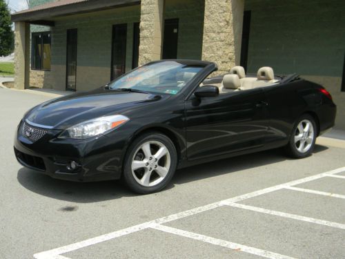 2007 toyota solara convertible less than 56,000 miles great shape