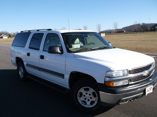 2004 chevrolet suburban 1500 ls sport utility 4-door 5.3l 4wd leather