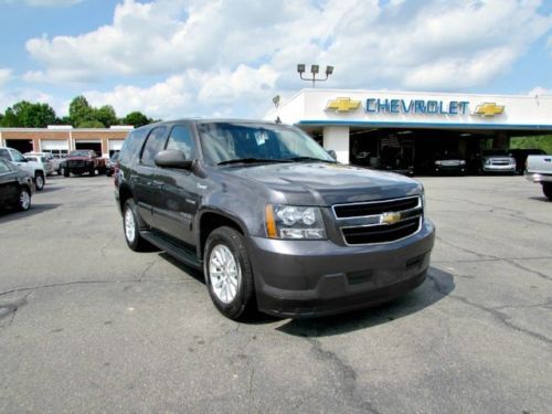 2010 chevrolet tahoe hybrid 4x2 electric sport utility automatic nav leather 2wd
