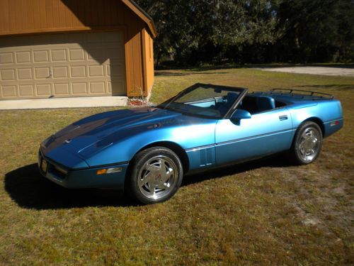 1989 chevrolet corvette conv. author stephen kings car !!!!!