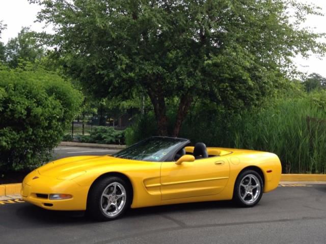 Chevrolet: corvette convertible