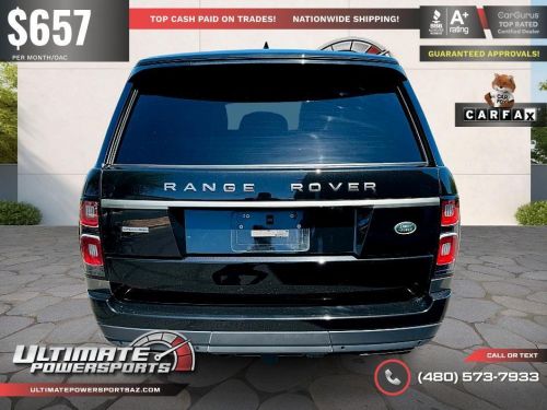 2018 land rover range rover v8 supercharged