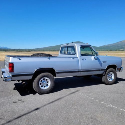 1990 dodge ram 2500 2dr 4wd standard cab lb