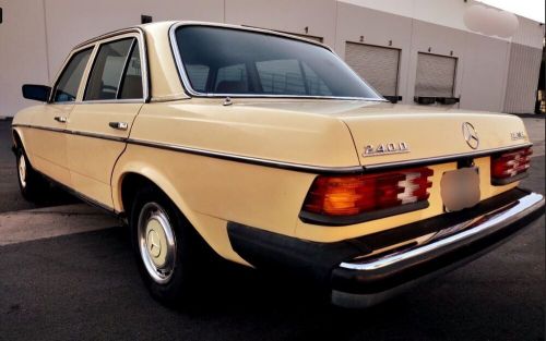 1982 mercedes-benz 240d d