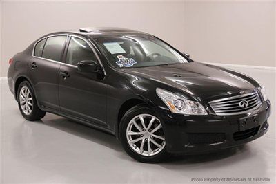 7-days *no reserve* '09 g37 x awd sedan xenon full warranty 1-owner best deal