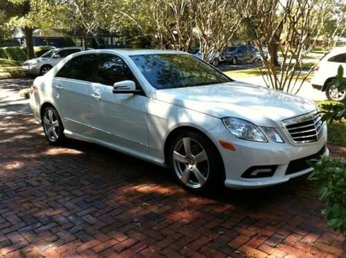 2011 mercedes-benz e350 base sedan 4-door 3.5l