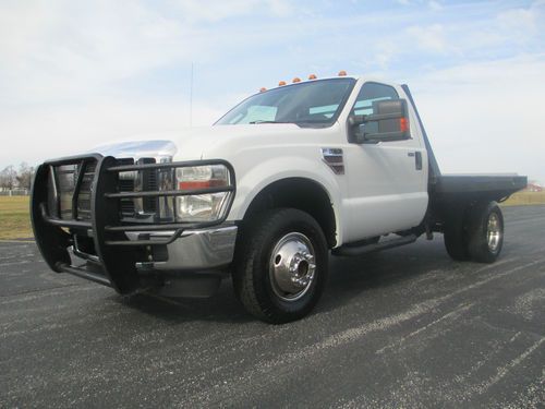 2008 f350***reg. cab***4wd***6.4 powerstroke diesel***xlt***flatbed***very clean