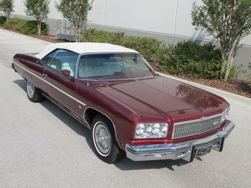 1975 caprice convertible - 51,000 original miles - sharp!