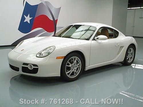 2008 porsche cayman 5spd heated leather pwr spoiler 21k texas direct auto