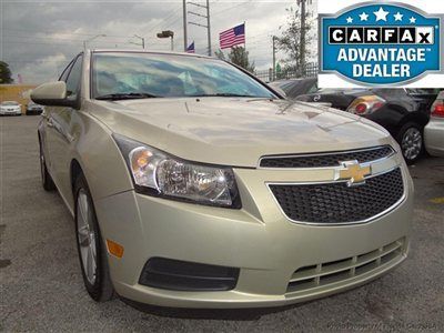 2012 cruze lt w/leather 1-owner 31k miles factory warranty wholesale