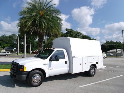 Ford f350 reg cab xl dually 6.0 turbo diesel kuv service utility body egr delete