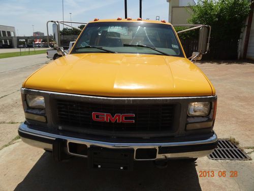 2000 gmc sierra c3500 (crew cab) dually utility truck