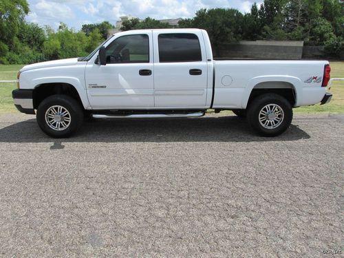 06 k2500 lt1 crew cab 4x4 6.6l duramax diesel allison trans shortbed immac