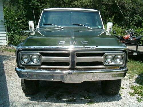 1972 71 70 69 68 67 gmc  gmc 4x4 1500 custom