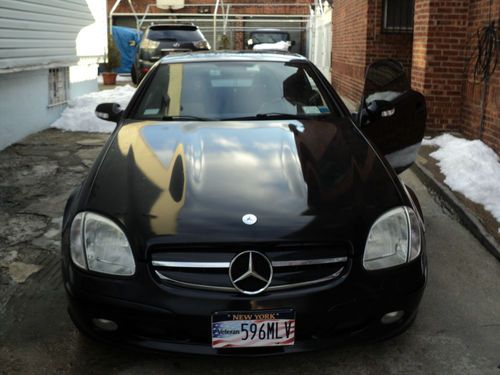 2002 slk 320 convertible