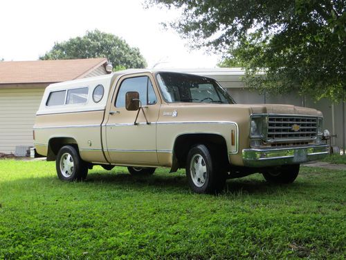 1976 chevrolet bonanza c10 pickup 350-4 barrell runs excellent!!