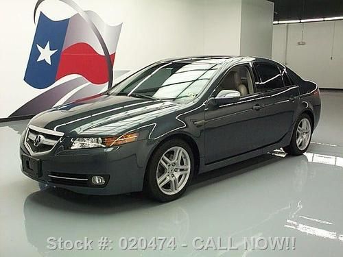 2007 acura tl htd leather sunroof nav rear cam 71k mi texas direct auto