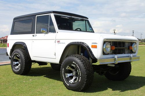 1977 ford bronco sport xxx  a/c xxx pwr steering xxx hydro boost xxx navigation