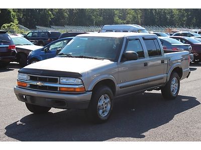 Nice 2004 chevy s-10 4x4, crew cab, p/l p/w