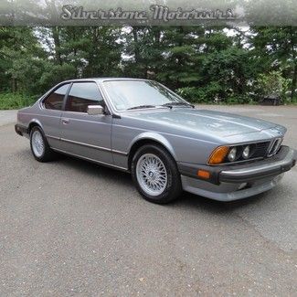 1986 635csi silver! ac pl pw ps power seats leather interior serviced reblt tran