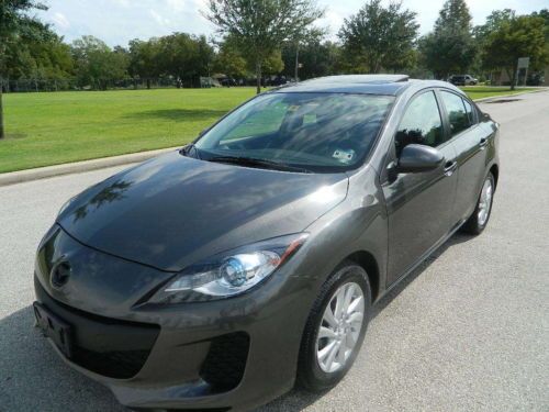 2012 mazda 3 i grand touring ed. leather navi alloys skyactive -- free shipping