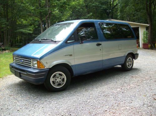 1986 ford aerostar xlt